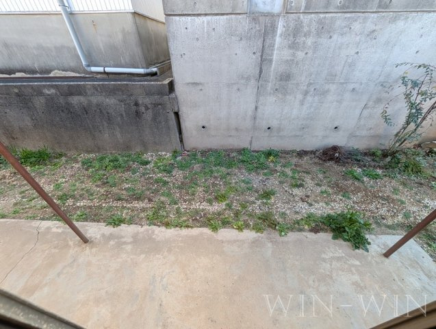 中浜町167番貸家群の庭