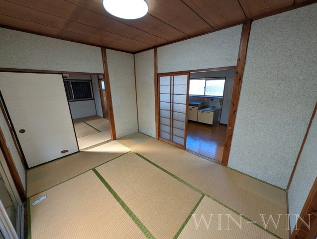 中浜町167番貸家群の寝室