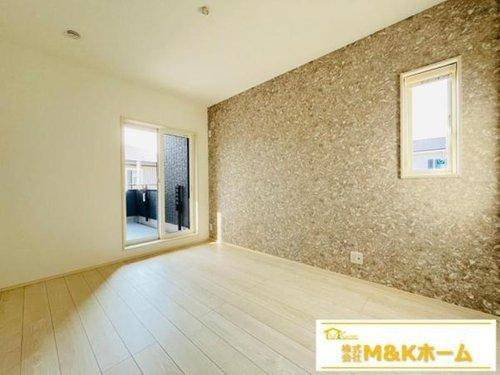 知多郡武豊町字梨子ノ木2丁目　全4棟　1号棟の洋室|洋室6帖♪（南側）