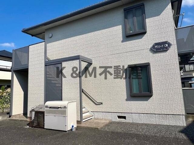 グランシード　Ｃ棟の外観|外観は落ち着いています