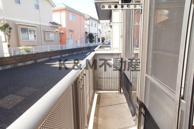 グランシード　Ｃ棟のバルコニー|開放的で明るい空間を演出してくれるバルコニーです