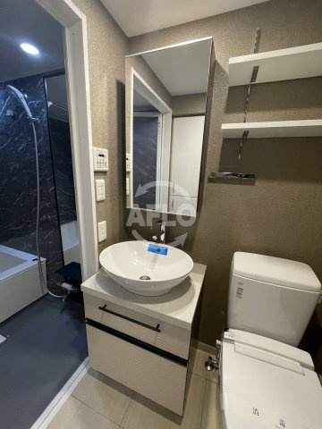 リンクハウス京町堀の独立洗面台|リンクハウス京町堀　独立洗面化粧台