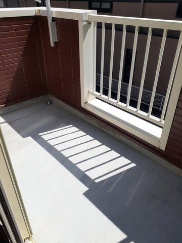 グリーンハイツ　Ａ　　 刈谷市近郊の賃貸はクラスホーム刈谷店のバルコニー|外からの目が気にならないバルコニーで洗濯物が干せます