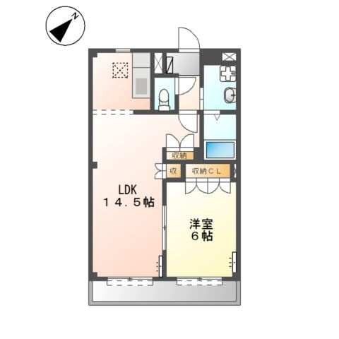ハイムルミナス　　 刈谷市近郊の賃貸はクラスホーム刈谷店の間取り