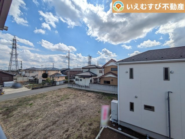 Cradle garden　本庄市下野堂第5の展望|高い建物が無く開放感のある展望
バルコニーからの展望も開けていて閑静な住宅地が望めます。日当りも良いですね♪
