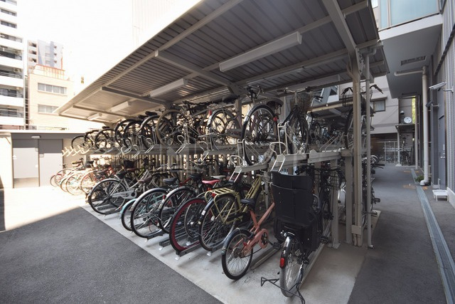 エルヴェ東天満の駐車場