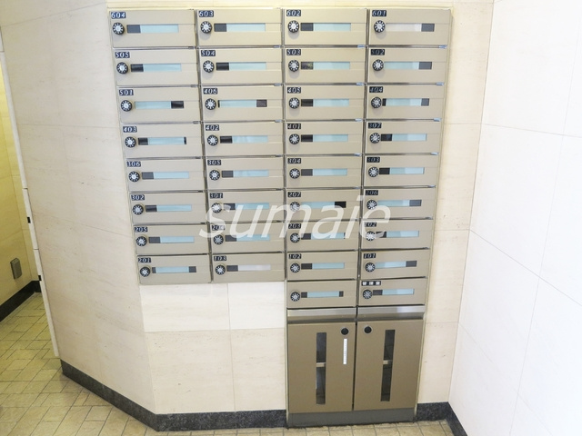 デュオステージ東十条のその他共用部分|集合ポストです☆