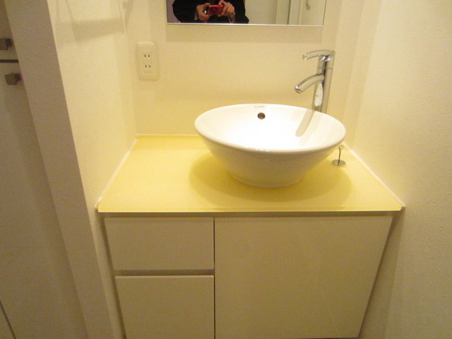 デュオステージ東十条の洗面所|オシャレな洗面台です！