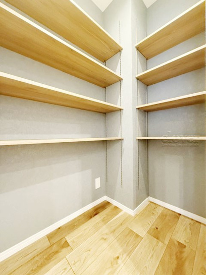 【収納】 | 飯田橋第一パークファミリア | パントリーの様子です。～即日のご見学可能～　お問合せはお気軽にどうぞ。