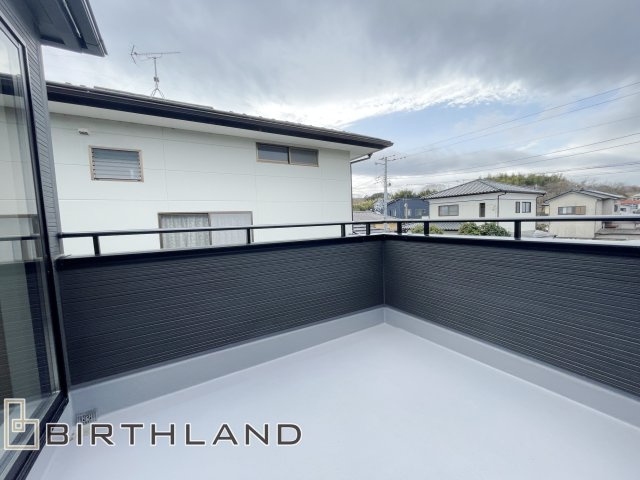 新築戸建・新築建売　常磐西郷町第1　磐崎小・磐崎中のバルコニー