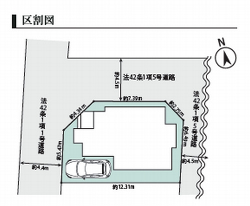 【区画図】 | 【仲介手数料０円】茅ヶ崎市香川4丁目　新築一戸建て | 茅ヶ崎市香川4丁目　新築一戸建て