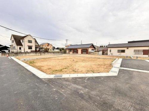 知多市新舞子字郷戸　全10区画　F区画の前面道路含む現地写真|R6.10.26撮影　前道約6ｍ！