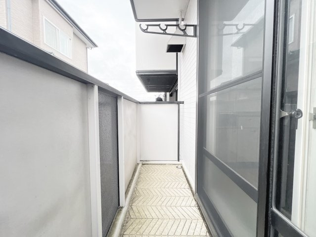 セジュール下長のバルコニー