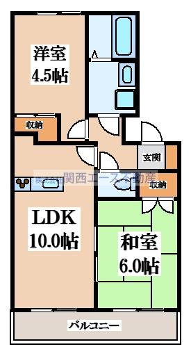 【間取り】 | シャトレヴェールＡ棟