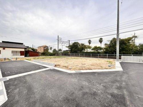 知多市新舞子字郷戸　全10区画　E区画の前面道路含む現地写真|R6.10.26撮影　前道約6ｍ！