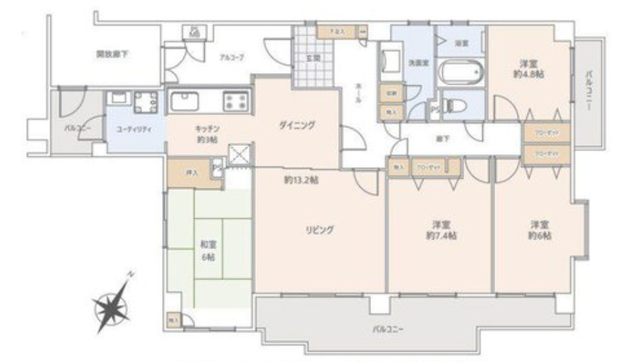 クリエール藤が丘Ｂ館の画像