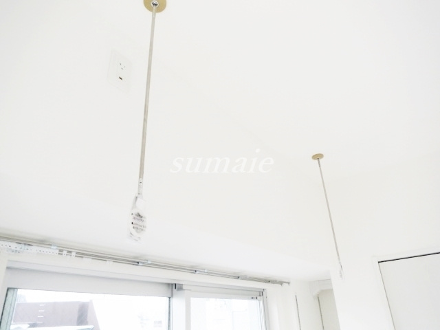 レジェンダリーガーデン赤羽ウェストビューの設備|室内物干しがついています♪