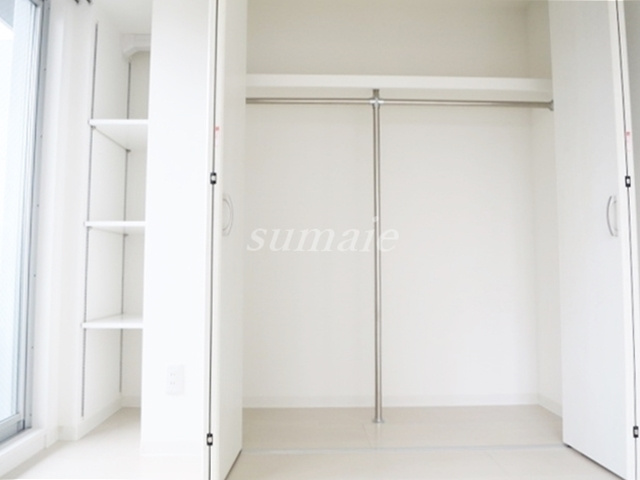 レジェンダリーガーデン赤羽ウェストビューの収納|クローゼットで収納もばっちり☆