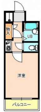 ドミトリー庚午参番館の間取り