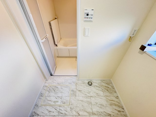 松戸市松戸新築戸建のランドリースペース|洗濯機置き場