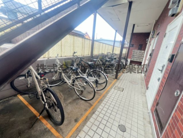 プライマリー久留米大南の駐車場|駐輪場です