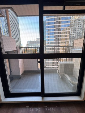 六本木ビュータワーのバルコニー