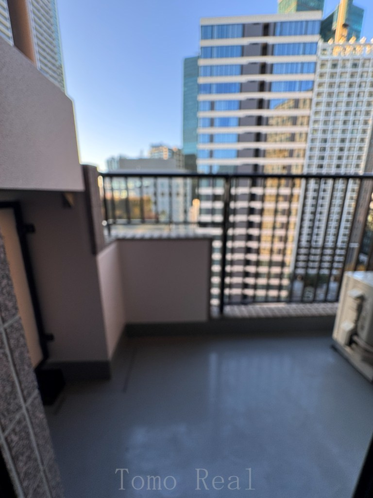 六本木ビュータワーのバルコニー