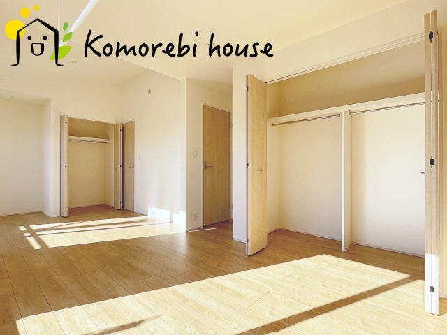 桶川市坂田　11期　新築一戸建て　ブルーミングガーデン　01の寝室|1/10　撮影済み