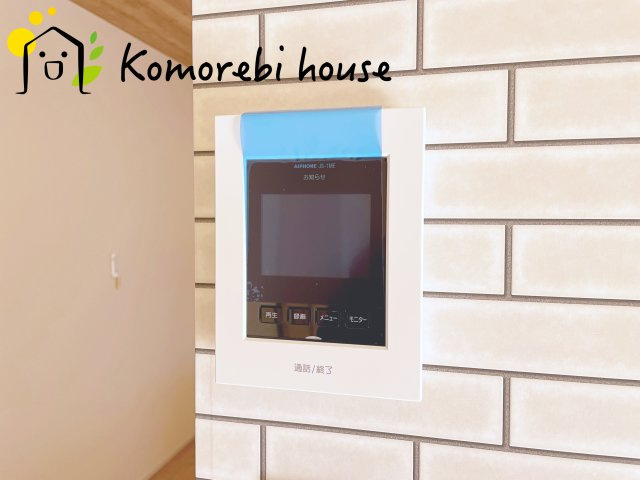 桶川市坂田　11期　新築一戸建て　ブルーミングガーデン　01の防犯設備|1/10　撮影済み