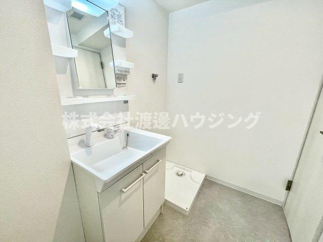 ランコントル江坂の洗面所