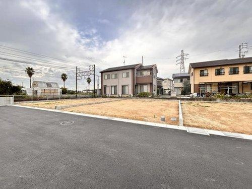 知多市新舞子字郷戸　全10区画　B区画の前面道路含む現地写真|R6.10.26撮影　現地写真