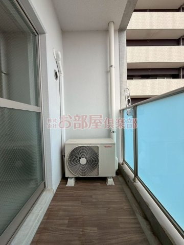 ボワットブランシュのバルコニー|お洗濯にも便利なバルコニー付き