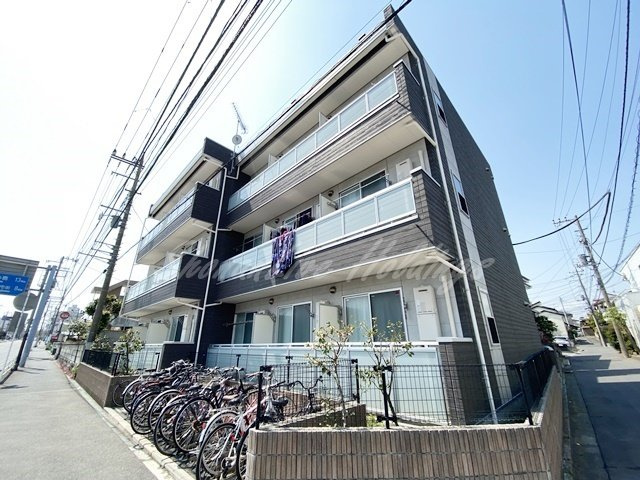 藤沢市湘南台５丁目のアパートの外観|鉄骨造アパート♪