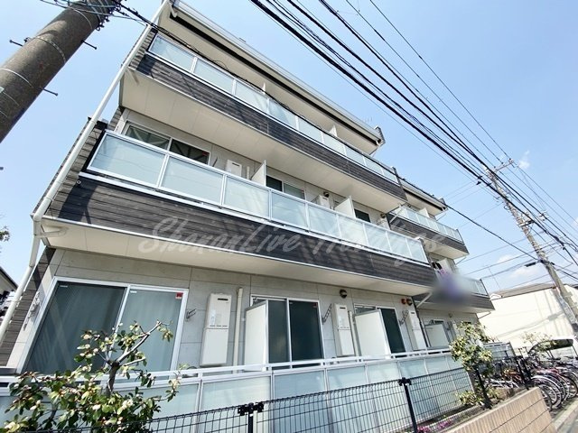 藤沢市湘南台５丁目のアパートの外観