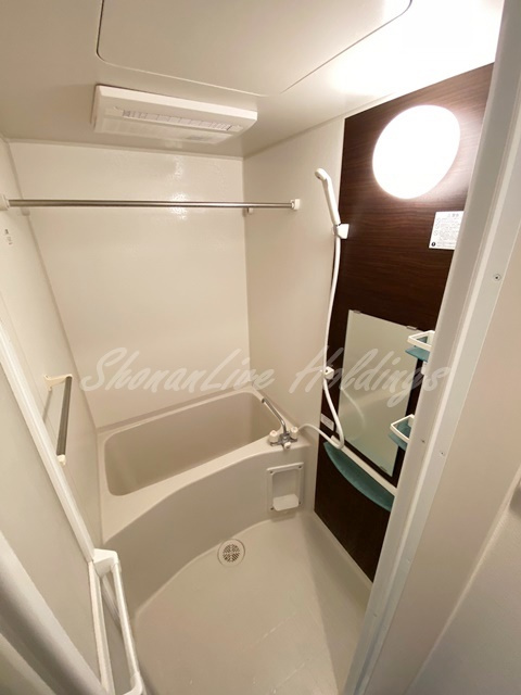 藤沢市湘南台５丁目のアパートの浴室|浴室乾燥もあり女性の方も安心♪