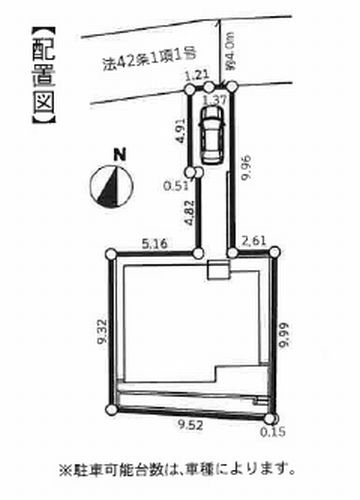【区画図】 | 【仲介手数料０円】相模原市中央区上溝3期　新築一戸建て | 相模原市中央区上溝3期　新築一戸建て