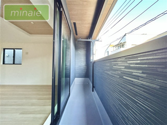 【バルコニー】 | 長期優良住宅　小学校4分　市川市宝　全1棟 | 施工例