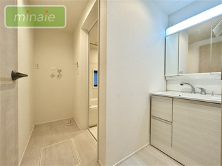 【脱衣所】 | 長期優良住宅　小学校4分　市川市宝　全1棟 | 施工例