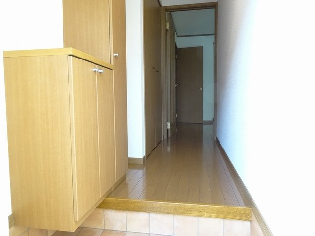 サンハイム柿ノ木Ａの玄関