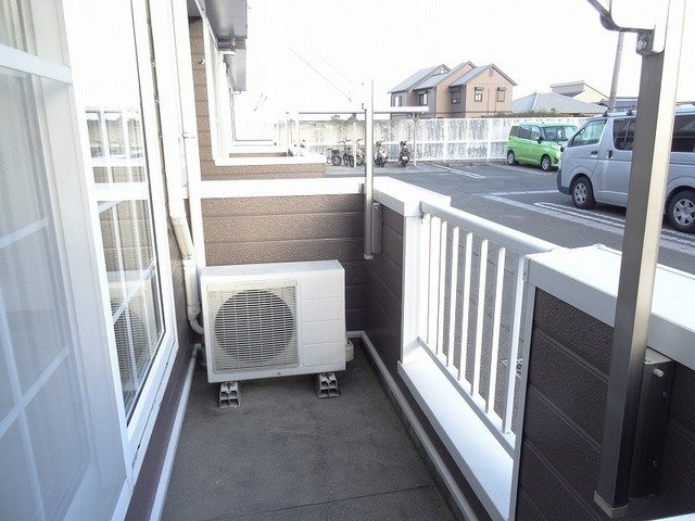 サンハイム柿ノ木Ａのバルコニー