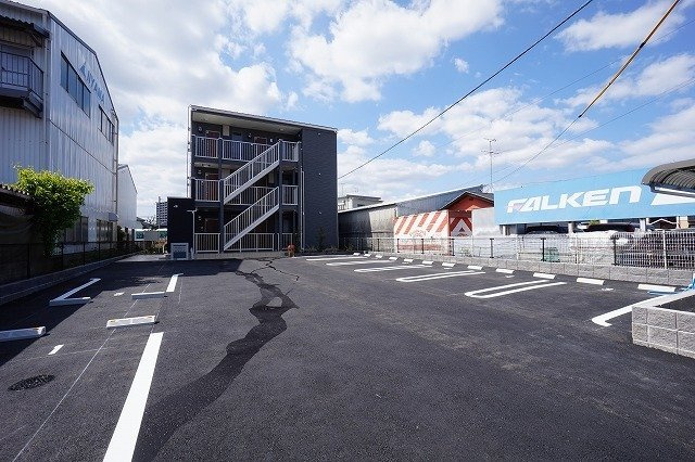 ボヌールＡの駐車場