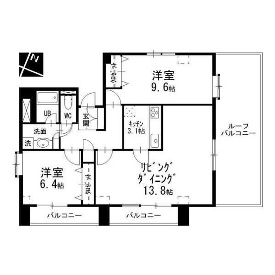 【間取り】 | ケイジェイ・レジデンス覚王山