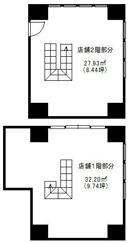ＦＪナインフロアビルの間取り