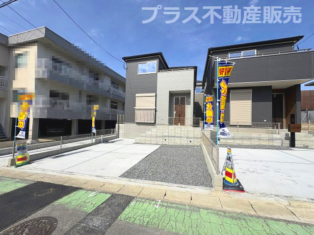 【外観】 | 福岡市南区長住5丁目第8　1号棟（全3棟）【仲介手数料無料・0円】 | 建築中の物件は、お近くのモデルハウスも一緒にご覧頂けます。