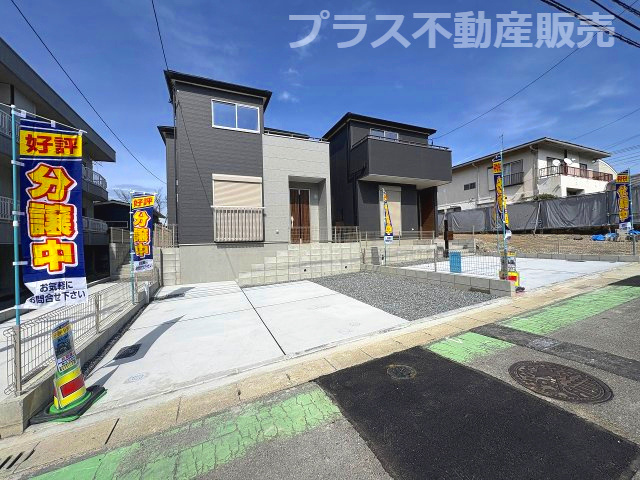 【外観】 | 福岡市南区長住5丁目第8　1号棟（全3棟）【仲介手数料無料・0円】 | 完成イメージの外観パースです。