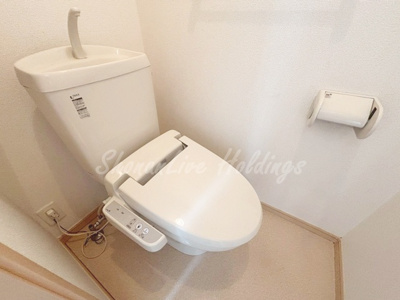 【トイレ】 | ライツ湘南 | 清潔感のあるトイレです