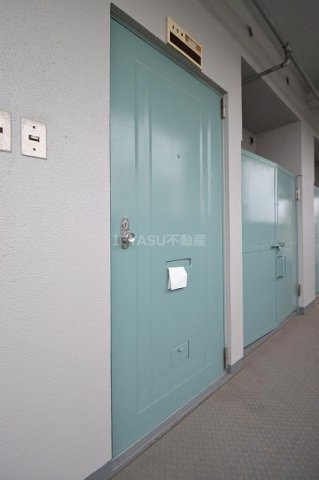 広島市西区南観音２丁目の賃貸マンションの玄関