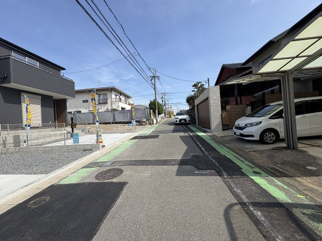 【その他】 | 福岡市南区長住5丁目第8　3号棟（全3棟）【仲介手数料無料・0円】 | 現地写真。前面道路です。
