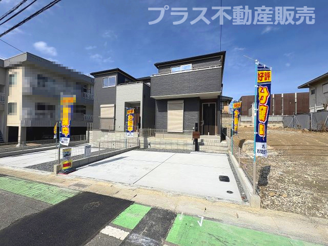 【外観】 | 福岡市南区長住5丁目第8　3号棟（全3棟）【仲介手数料無料・0円】 | 完成イメージの外観パースです。