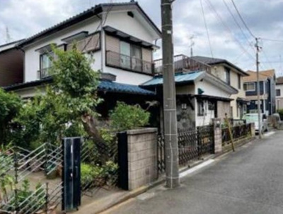 【前面道路含む現地写真】 | 東村山市廻田町2丁目 | 売地（古家付）
